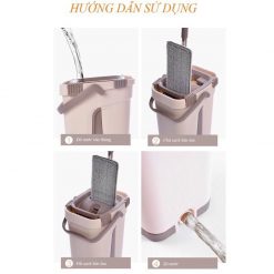 Bộ Lau Nhà 2 Ngăn Tự Vắt 10