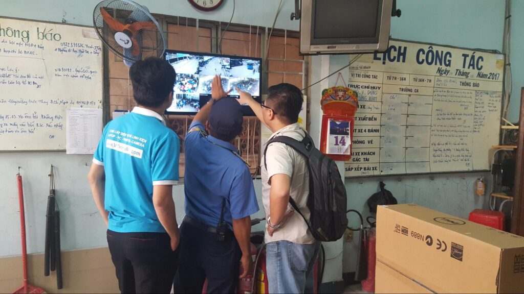Thi công lắp đặt bảo trì Camera - Công ty Cổ Phần Bến Bãi Vận Tải Sài Gòn (Bến xe An Sương - Bến xe Ngã Tư Ga)