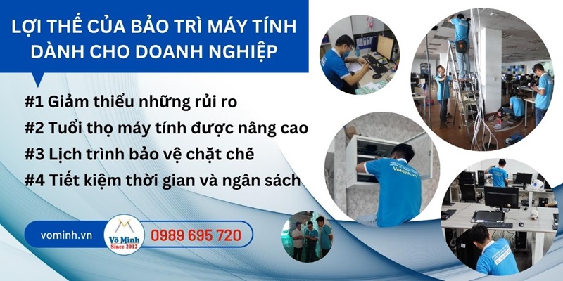 Bảo trì máy tính uy tín TPHCM