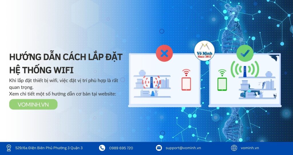 Lắp đặt Hệ Thống Thiết Bị Wifi
