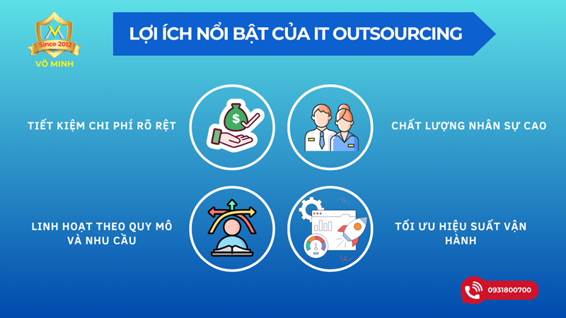 Lợi ích của IT Outsourcing đối với doanh nghiệp