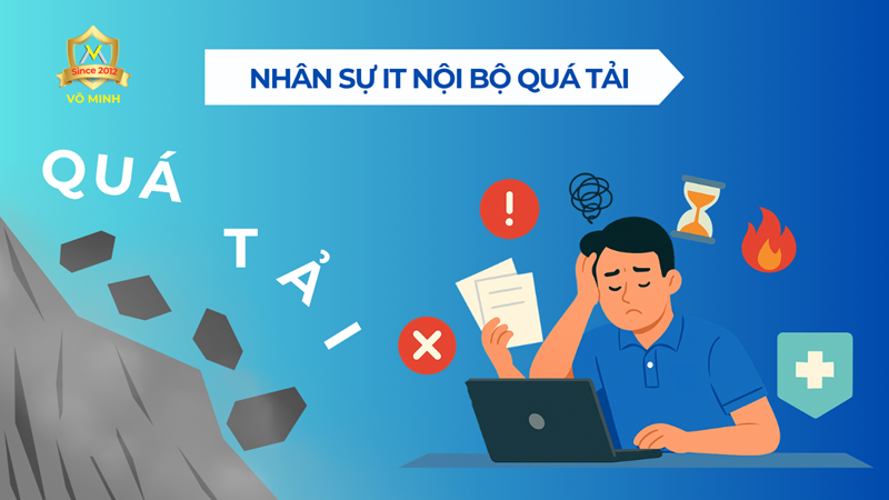 Nhân sự IT nôi bộ bị quá tải