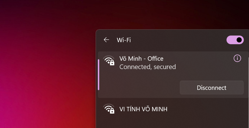 Kiểm tra lại kết nối Internet
